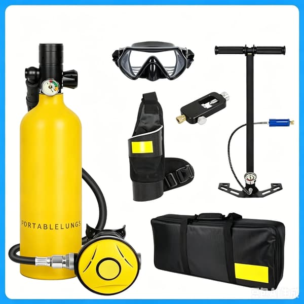 Lufttank, Højt Tryk, Kompakt Design,GUL