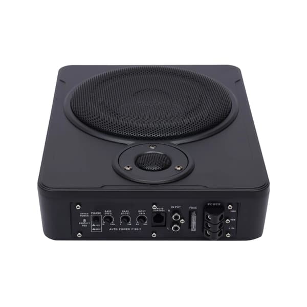Subwoofer, Aktiv Design, Kompakt Under Sätet,8"