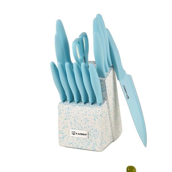 Knivset, 14 delar, blad av kolstål,HM2209T-C14B