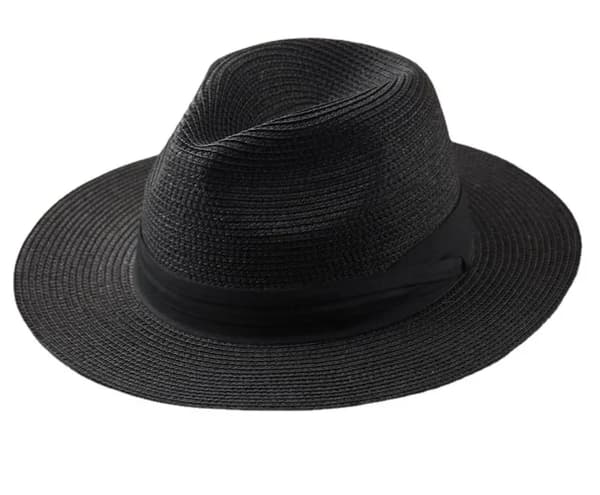 Solhat, Casual Design, UV Beskyttelse,sort, L 58-60cm
