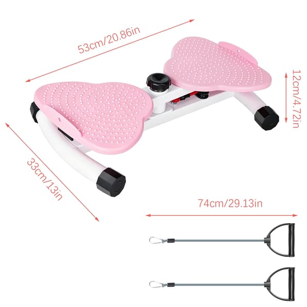 Twist Board, Core Trainer, Hemträning Utrustning,Rosa