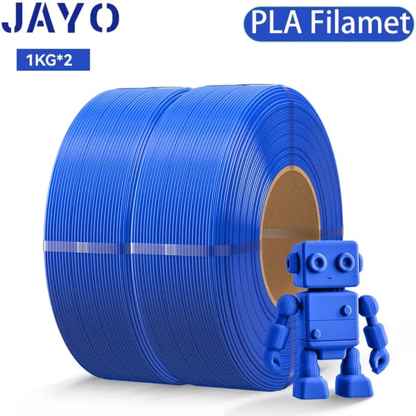 3D-printfilament, 1,75 mm diameter, miljøvenligt materiale,PLA 2BL 2.2KG