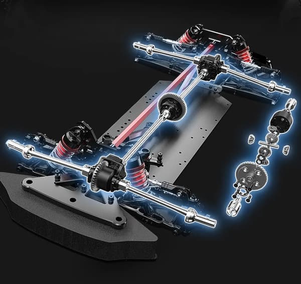 RC Bil, Hög Hastighet Prestanda, Hållbar Design,MJX 7304