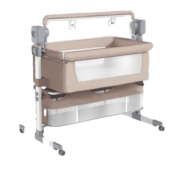Babyseng, Bluetooth-forbindelse, Sammenklappeligt design,BJJ-601-BEIGE