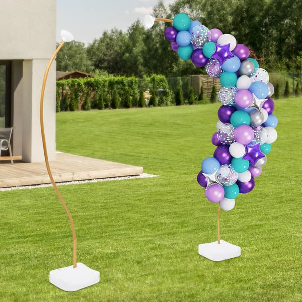 Ballongbågekit, Justerbar Struktur, Hållbara Material,Guld, M