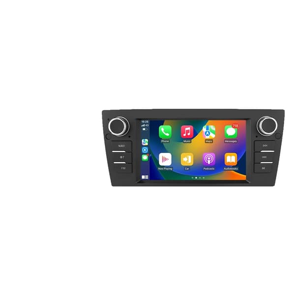 Carplay, multimedieafspiller, smartphoneintegration, kompatibel med BMW 3 Serie E90 E91 E92 E93 06 - 12,P2 CP-4Core-2G 32G