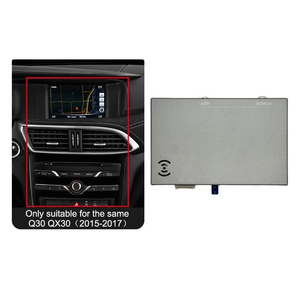 Multimedia Modul, Trådlös CarPlay, Stöd för Android Auto,För Infitini Q30 QX30