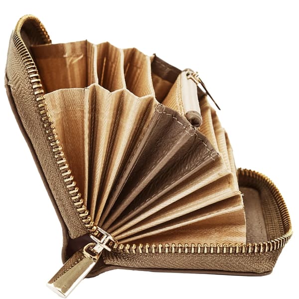 Plånbok, Kompakt Design, RFID-skydd,Beige