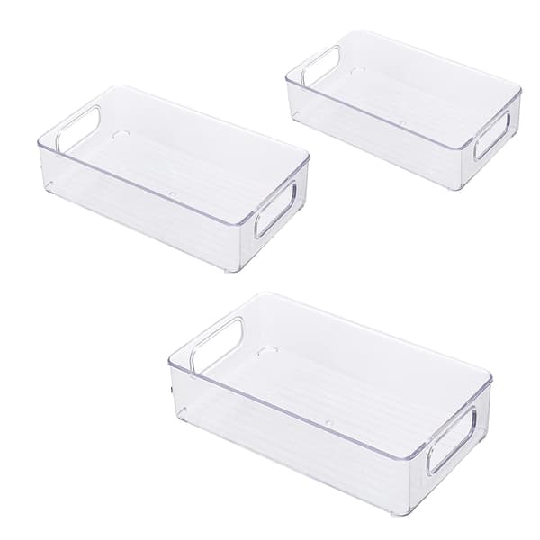 Förvaringslåda, Stapelbar Design, Mångsidig Organisation,6-delar
