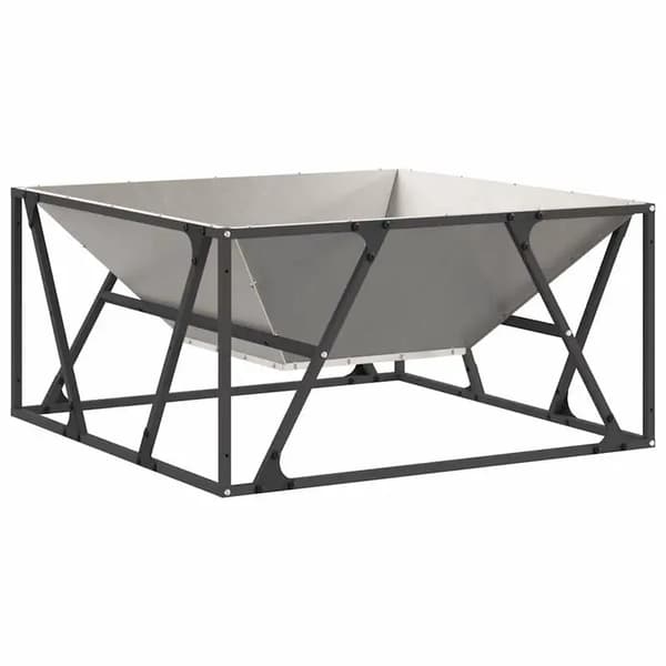 Eldstad, Stål Konstruktion, Bärbar Design,Kastanj