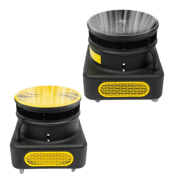 Luftdanser Blæser, Kraftfuld 750W Motor, Nem Gulvopsætning,sort