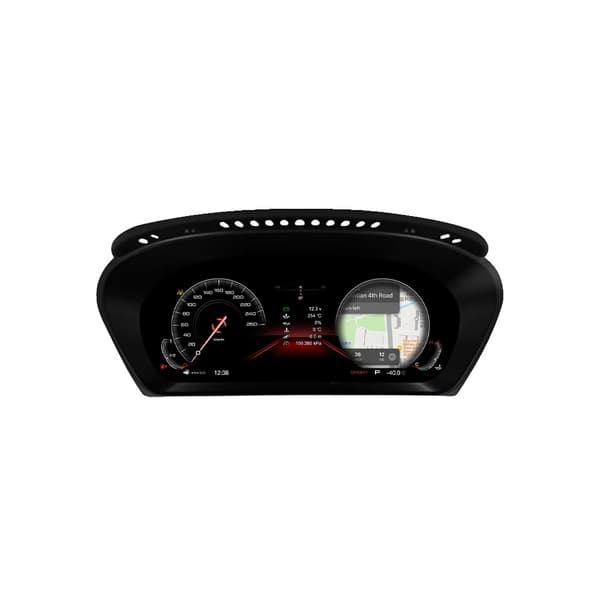 Digitalt Instrument Speedometer Cluster, 1920 x 720P, Plug and Play,X5 E70-a