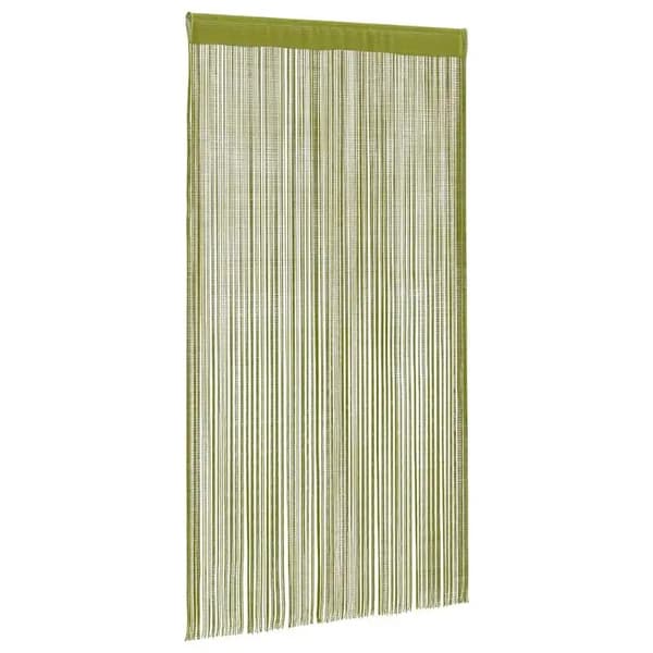 String Gardin, 2 Paneler, Alsidig Hjem Deko,Grøn