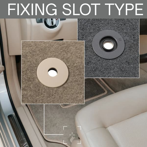 Bilmatta, Hållbart skydd, Kompatibel med Audi A2 hatchback (2000-2005),Beige