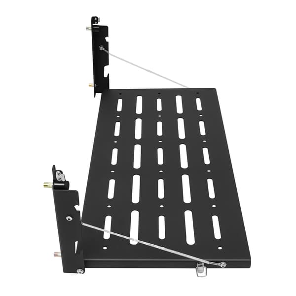 Foldbart Spisebord, Holdbar Stål Konstruktion, Pladsbesparende Design,sort