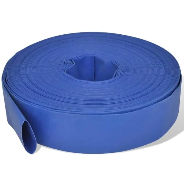 Vattenslang, 50 m längd, PVC-material,armégrön