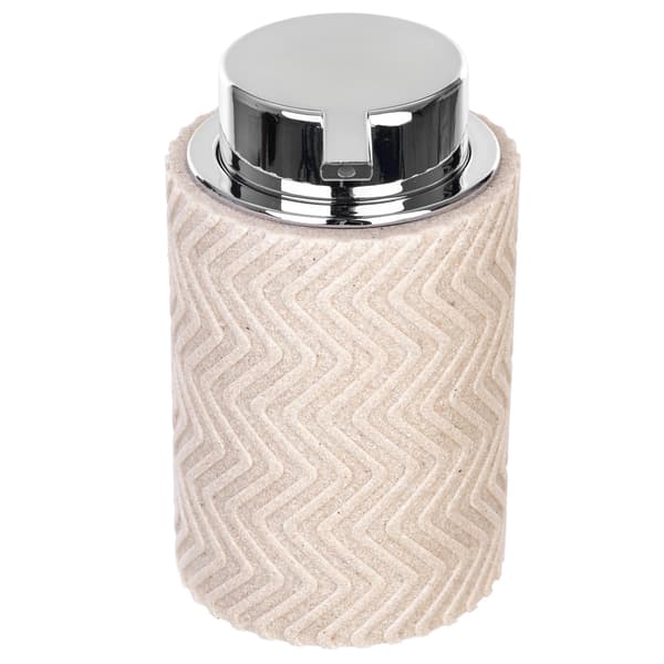 Tvålbehållare, Geometrisk Design, Hållbara Material,Beige