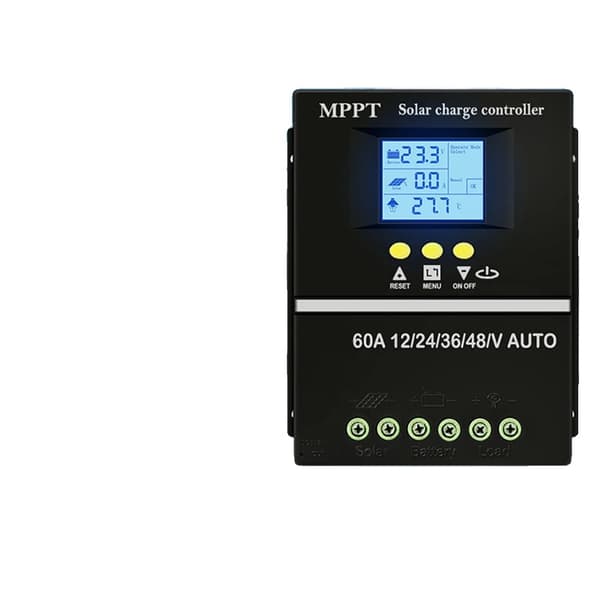 Solcellelader, MPPT-teknologi, LCD-display,60A