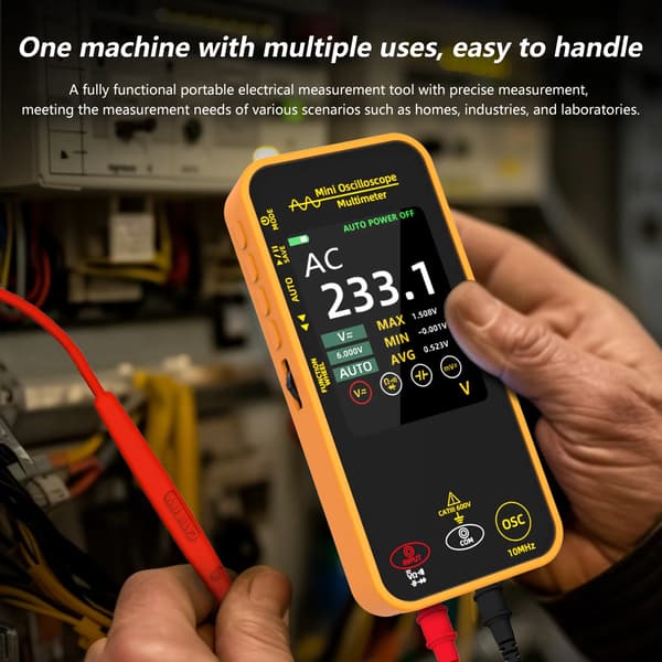 Digital multimeter, högprecisionsprovning, bärbar oscilloskop,OS1