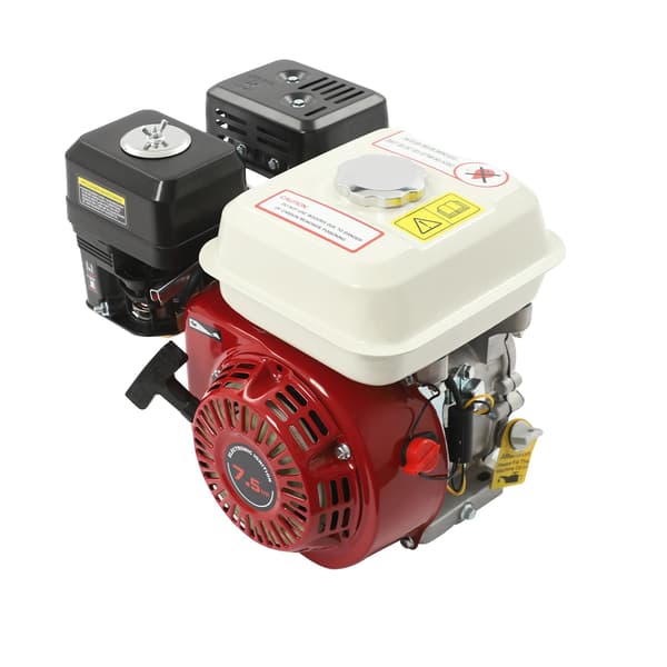 Motor, 4-takts, 7,5 HK,Rød og Sort