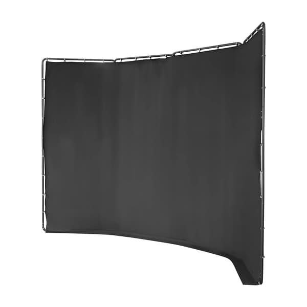 Fotobaggrundsstativ, Justerbar Ramme, Bærbart Design,sort