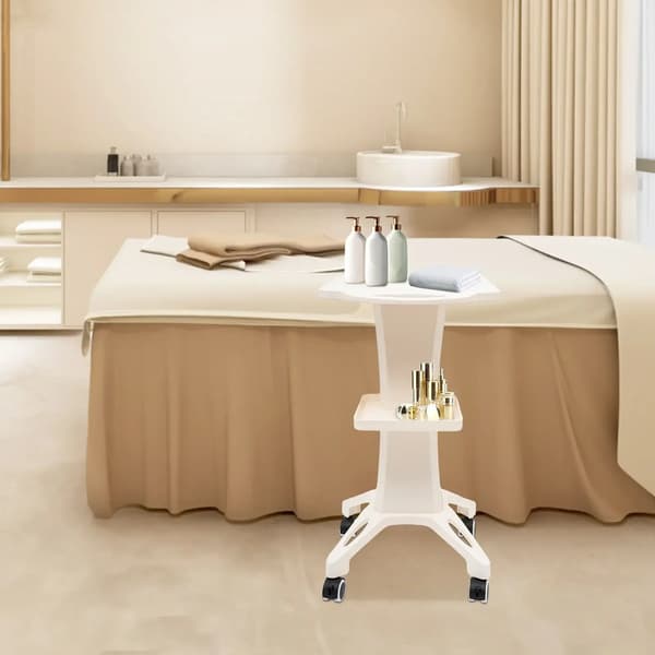 Salonvogn, Holdbart ABS-materiale, Nem mobilitet,Beige