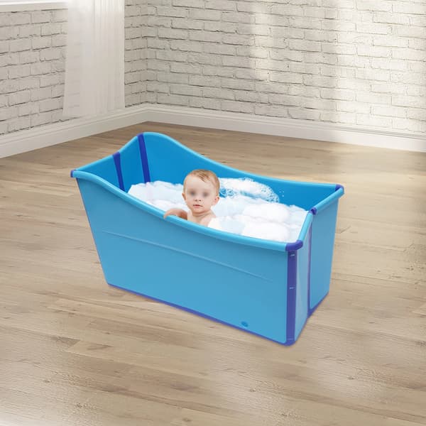 Badekar, Bærbart Design, Miljøvenlige Materialer,Blå