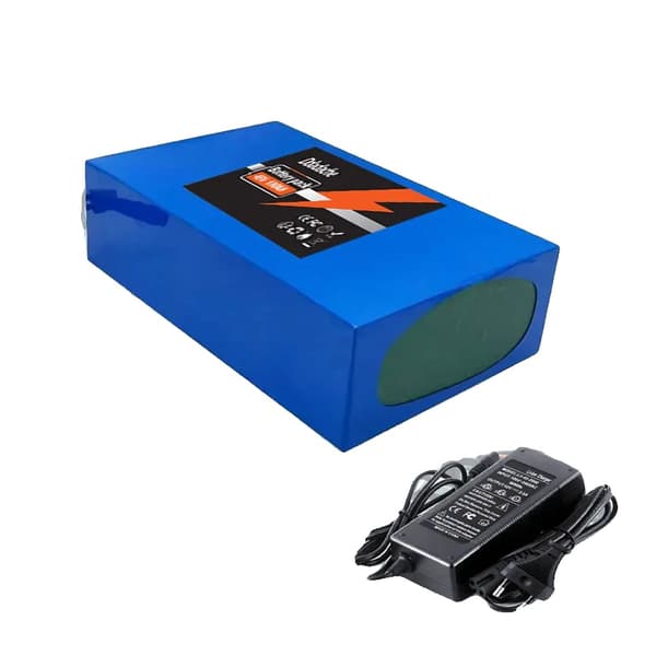 Litiumbatteripaket, 100Ah kapacitet, avancerad BMS-säkerhet, XT60-T-laddare