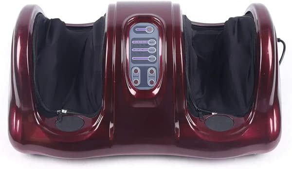 Fodmassageapparat, Flere massageindstillinger, Kompakt design,EU stik