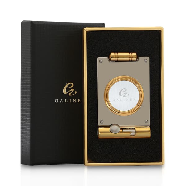 Cigar Cutter, Rustfrit Stål, Manuel Betjening,GUL