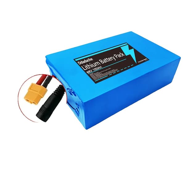 Litiumbatteripack, 48V, 100Ah kapacitet,XT60-DC