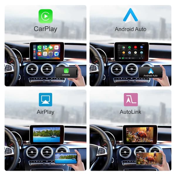 Langaton CarPlay, Kaksois-Bluetooth-ääni, Android Auto -tuki,NTG 5.0