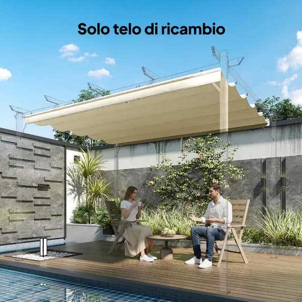 Pergola, Holdbar Konstruktion, Let at Samle,T1005-01-04250