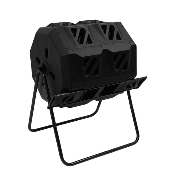 Kompostbehållare, 160L kapacitet, roterande design,160L