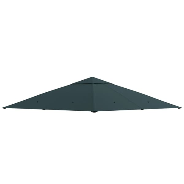 Gazebo, UV-beskyttelse, Holdbart design,Mørk Grå