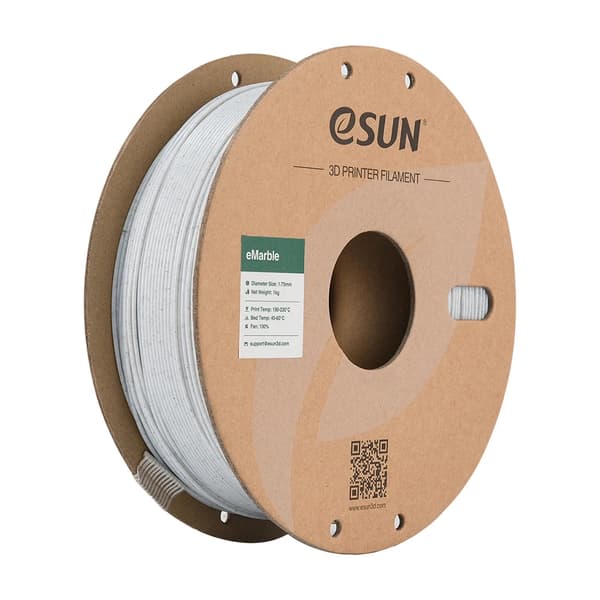 3D-printer filament, marmor tekstur, biologisk nedbrydeligt materiale,Marmor