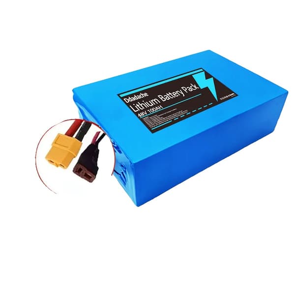 Litiumbatteripack, 48V, 100Ah kapacitet, XT60-T