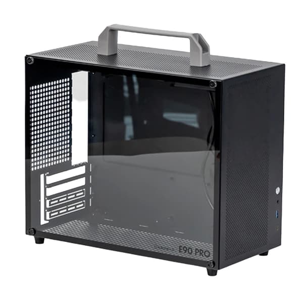 Gaming PC-kabinet, Høj Luftstrøm, Kompakt Design,sort