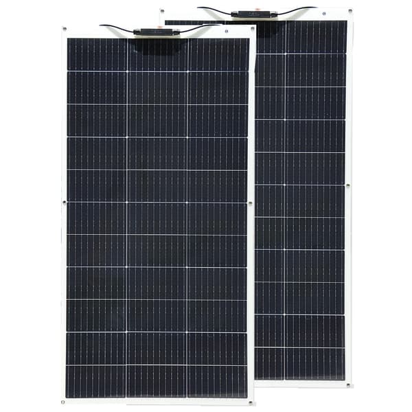 Solpaneler, Høj Effektivitet, Fleksibelt Design,2x120W Solarpanel-A