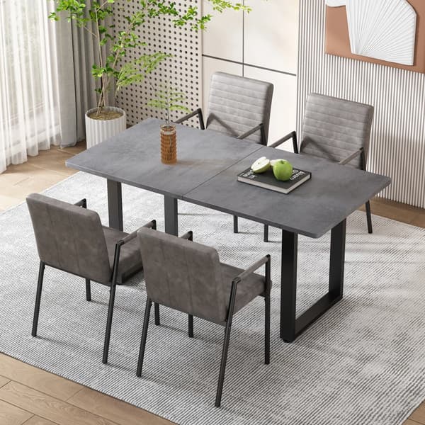 Matbord, Modern stil, Mångsidig användning, Svart och Grå