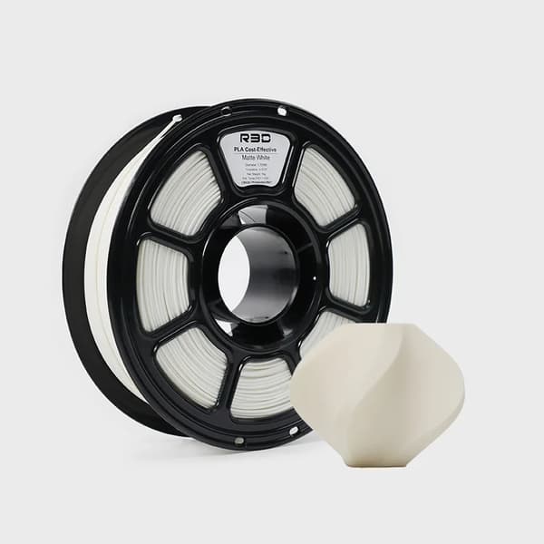 3D-utskrift filament, 1,75 mm diameter, hög precision,1.75mm,1KG,vit