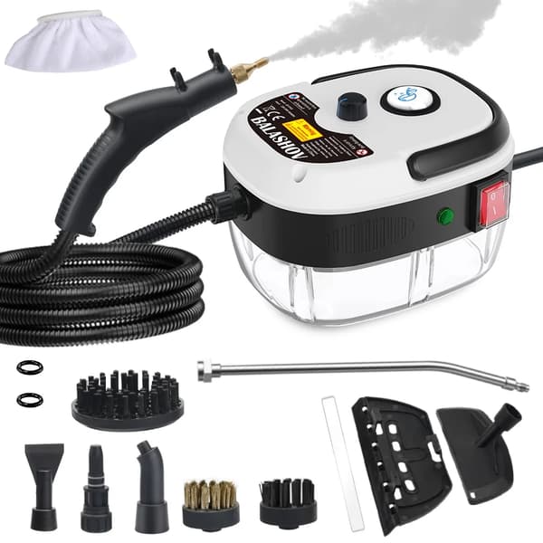 Damprenser, Høj Temperatur, 1600W Effekt,HVID
