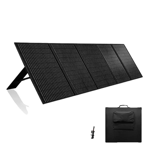 Solpanel, Foldbart Design, Effektiv Energiomdannelse,5-Fold
