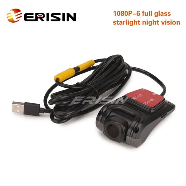 USB Bil DVR, 1080P HD Inspelning, 150 Graders Vidvinkel, Stöder Android 5.1 och Över, Starlight Nattvision, CE Certifierad