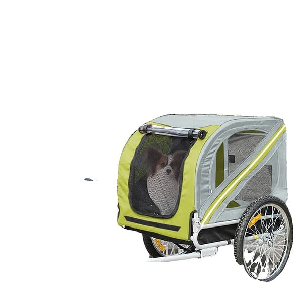Cykeltrailer, Alsidig Design, Holdbart Materiale,GUL