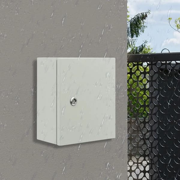 Elbox, IP55 Vattentät, Låsbart Säkerhet,Elfenben