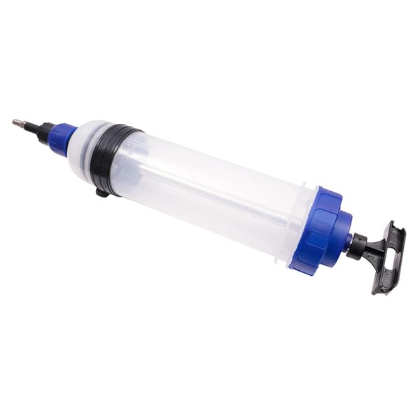 Fluidextraktionspump, 1,5L kapacitet, manuell drift,Klar