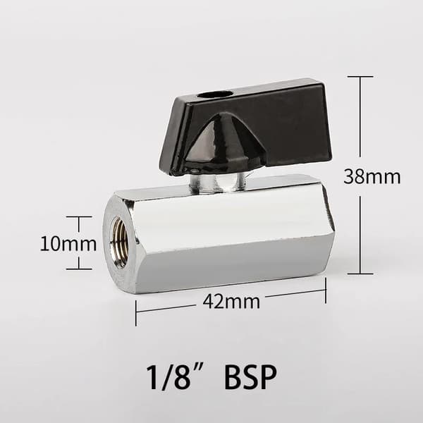 Mini mässingskulventil, mångsidig användning, kompakt design,SN-01