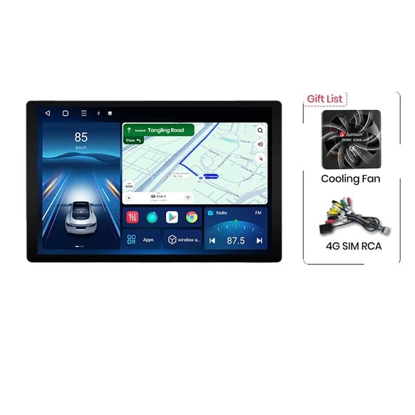 Bilstereo, Touchscreen, Multimedia-forbindelse, kompatibel med Citroen C5 2008-2017,X7 Pro 6+128GB 11.5"
