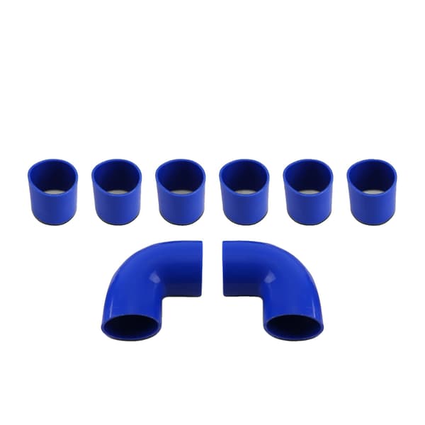 Intercooler Rörset, 51,9 cm Längd, 47,4 cm Bredd, 18 cm Höjd, 6300 g Vikt, Inkluderar Kopplingar